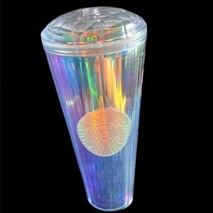 Starbucks Domed Iridescent Tumbler, guc